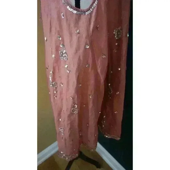 Free People Copper Starry Night Tunic – Sleeveless Boho Summer Top (M) - Picture 14 of 16